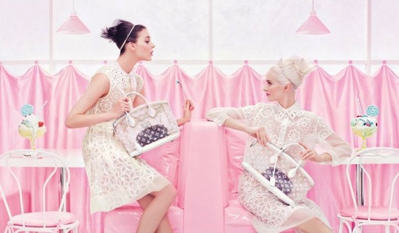 Louis Vuitton spring 2012 collection ad campaign